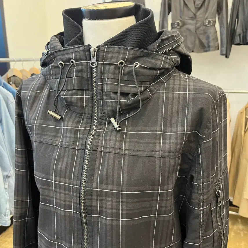 [BUNJANG] Elevenses Hooded Zip-Up Blouson Jacket / Elevenses 후드 블루종 자켓