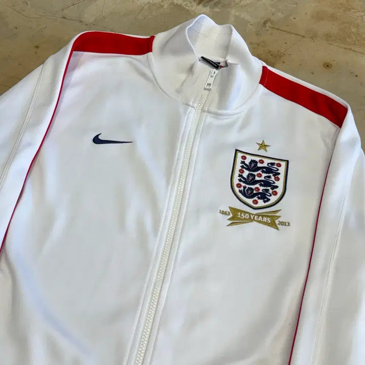 [BUNJANG] Nike England National Team 150th Anniversary White Track Top XL / XL 나이키 잉글랜드 국가대표팀 150주년 화이트 트랙탑