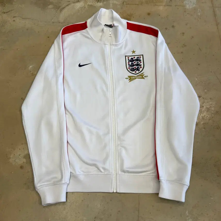 [BUNJANG] Nike England National Team 150th Anniversary White Track Top XL / XL 나이키 잉글랜드 국가대표팀 150주년 화이트 트랙탑
