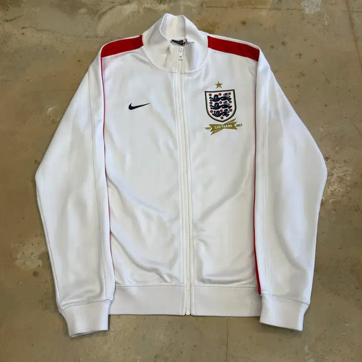[BUNJANG] Nike England National Team 150th Anniversary White Track Top XL / XL 나이키 잉글랜드 국가대표팀 150주년 화이트 트랙탑