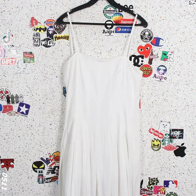 [BUNJANG] Better Than Basic White Sleeveless Dress (Women&