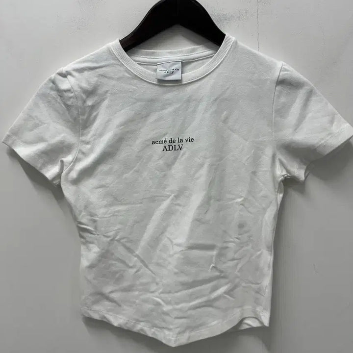[BUNJANG] ADLV (Acme de la Vie) Cropped T-Shirt / [만원 아라비아빈티지]아크메드라비 ADLV 크롭 반팔 티셔츠 90