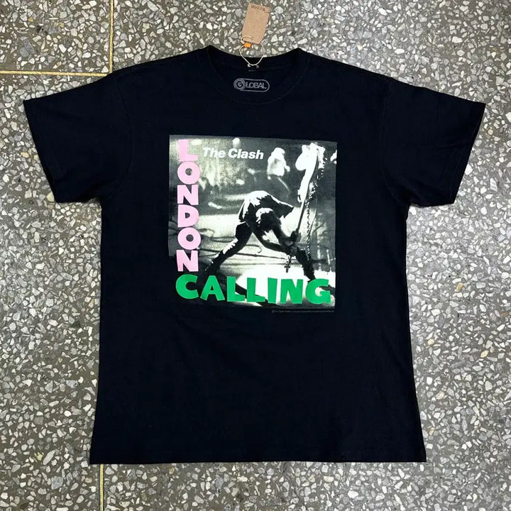 [BUNJANG] The Clash London Calling T-Shirt XL / 더 클래쉬 티셔츠 XL