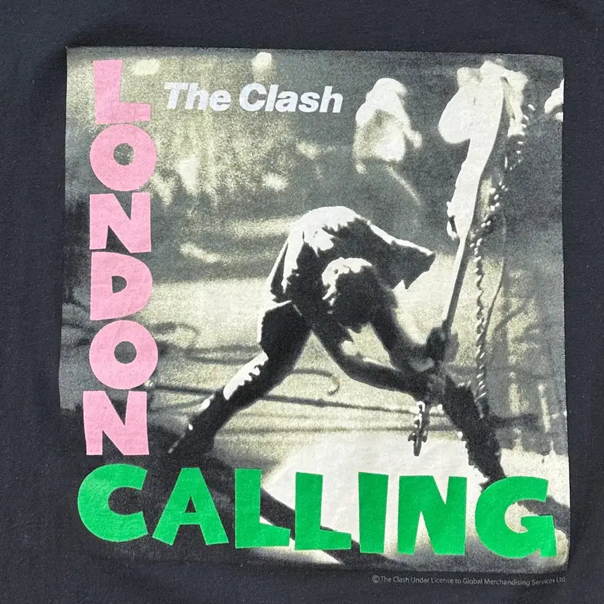 [BUNJANG] The Clash London Calling T-Shirt XL / 더 클래쉬 티셔츠 XL
