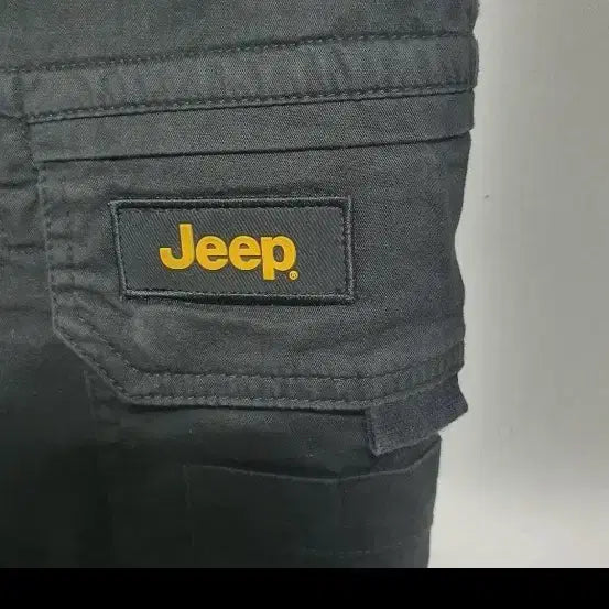 [BUNJANG] Jeep Black Cotton Cargo Pants Size 34 / Jeep 검정색 카고 면바지 34