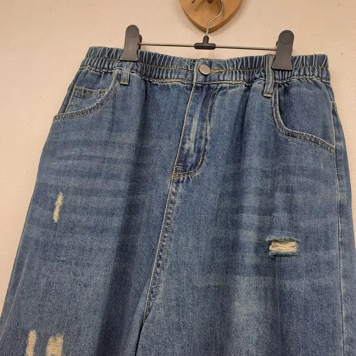 [BUNJANG] Vintage Denim Culottes (Size 30-32) / 빈티지 데님 치마바지30~32미사용