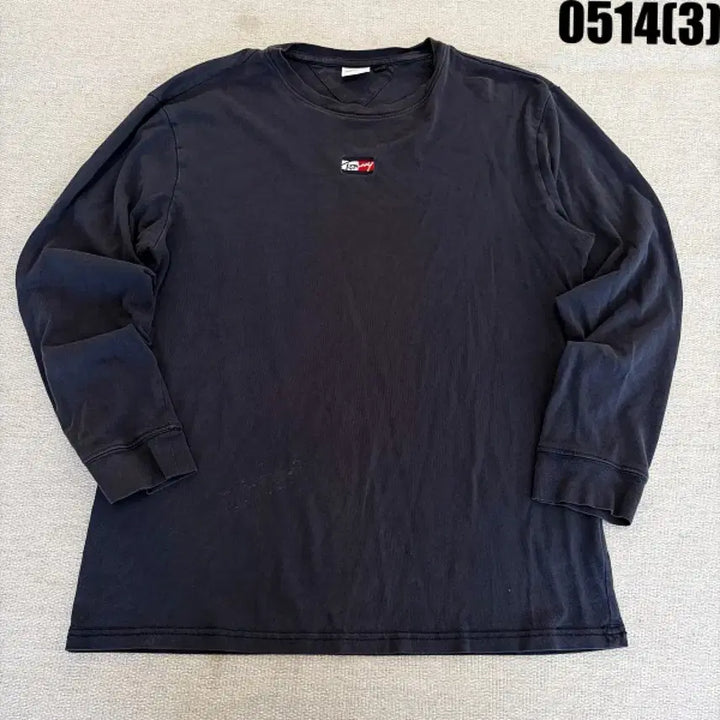 [BUNJANG] Tommy Hilfiger Jeans Black Long Sleeve T-Shirt L / 타미힐피거 진스 블랙 긴팔 티셔츠 L 0514