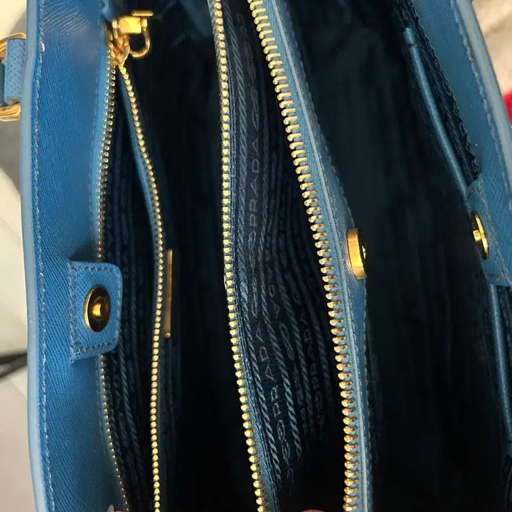 [BUNJANG] Prada Saffiano Lux Cobalt Tote Bag / 프라다 사피아노 럭스 코발트 토트백