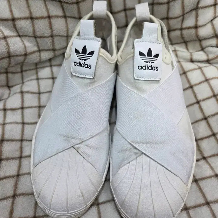 [BUNJANG] Adidas Superstar Slip-On White / 1247) 아디다스 슈퍼스타 슬립온