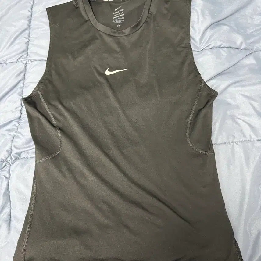 [BUNJANG] Nike Pro Dri-FIT Sleeveless Top Black XL / 나이키 프로 검정색 민소매