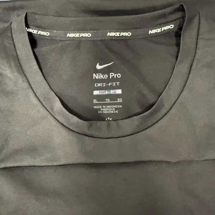 [BUNJANG] Nike Pro Dri-FIT Sleeveless Top Black XL / 나이키 프로 검정색 민소매