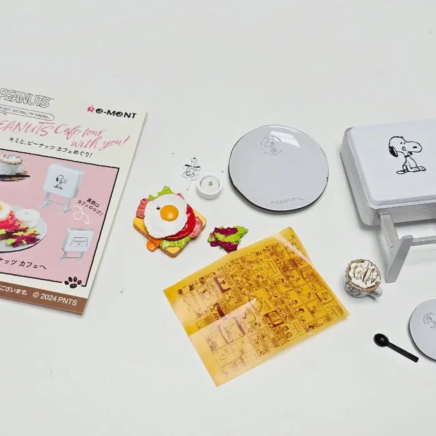 [BUNJANG] Re-Ment Snoopy Peanuts Together With You Cafe Tour (Unsealed) / [리멘트] (개봉) 스누피 피너츠 너와함께 카페투어