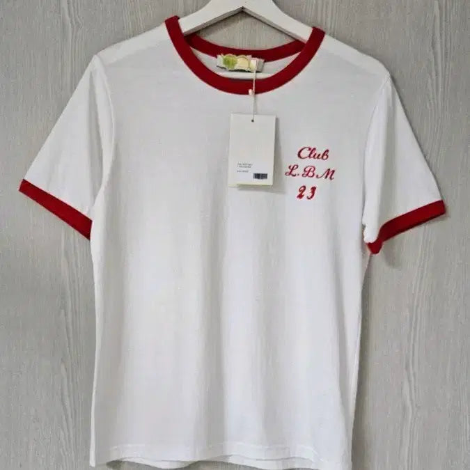 [BUNJANG] F Ivory Short Sleeve T-Shirt / F 아이보리 반팔티