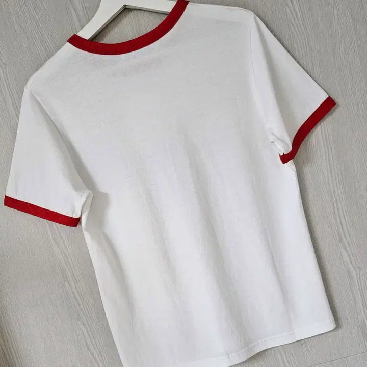 [BUNJANG] F Ivory Short Sleeve T-Shirt / F 아이보리 반팔티