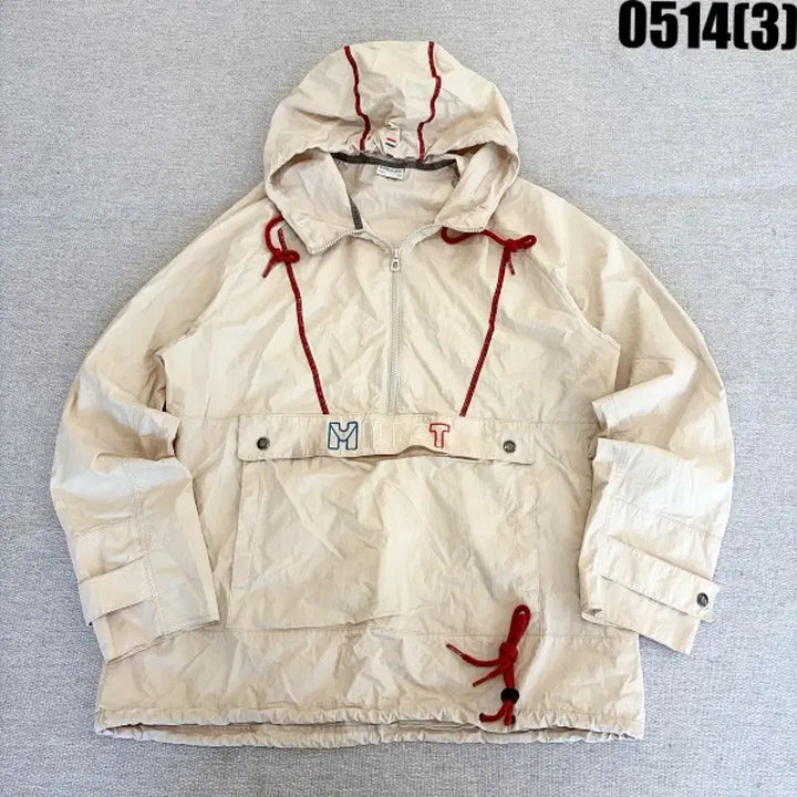 [BUNJANG] Millet Anorak Windbreaker Ivory Size 100 / 밀레 아노락 바람막이 아이보리 100 0514