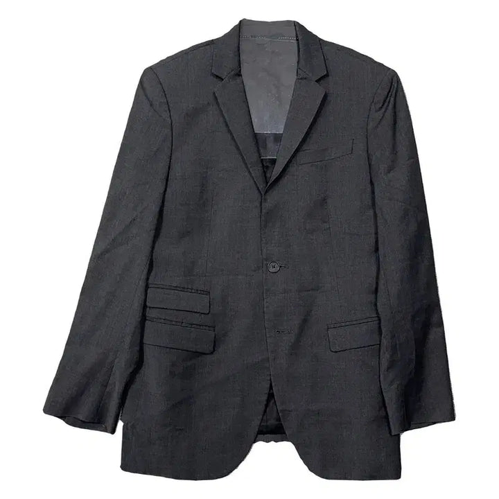 [BUNJANG] Neil Barrett Grey Standard Fit Button Blazer / 닐바렛 그레이 스탠다드 핏 버튼 블레이저 46