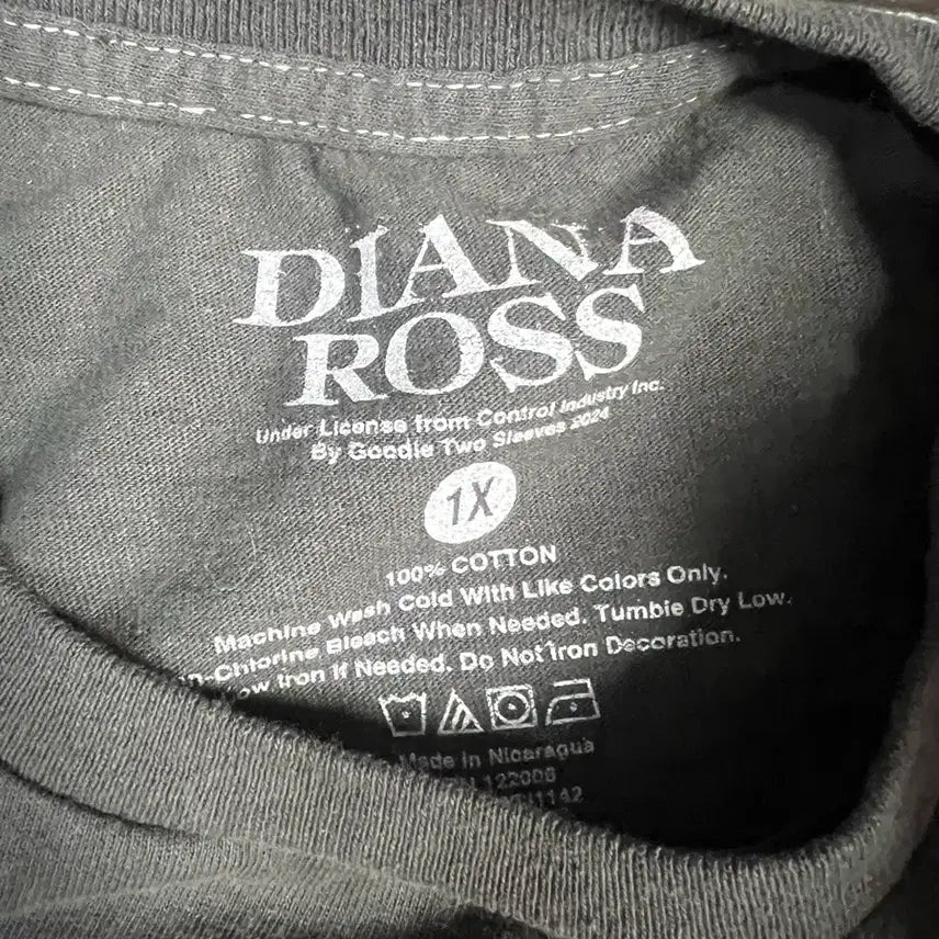 [BUNJANG] Diana Ross Official T-Shirt / Usa 다이애나 로스(Diana Ross)의 공식티셔츠