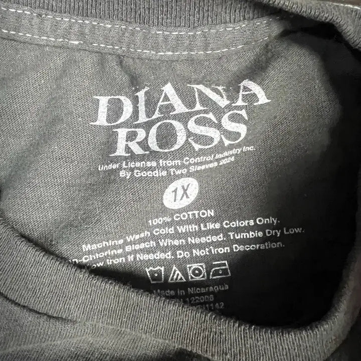 [BUNJANG] Diana Ross Official T-Shirt / Usa 다이애나 로스(Diana Ross)의 공식티셔츠