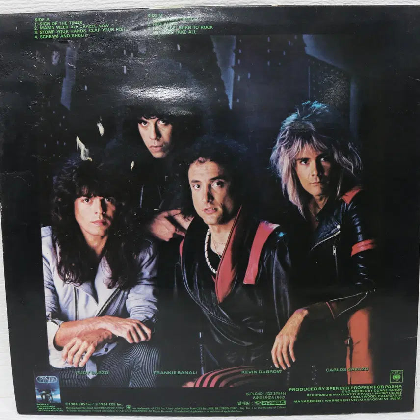 [BUNJANG] QUIET RIOT Condition Critical LP / [NO.5572]QUIET RIOT (Condition Critical)