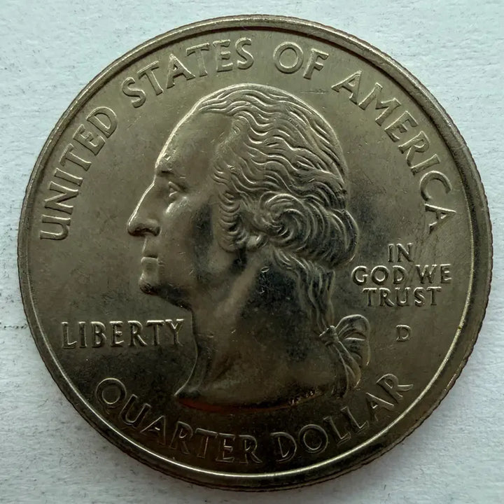 [BUNJANG] 2001 North Carolina State Commemorative Quarter Dollar Coin / 2001년 미국 노스캐롤라이나  주 기념 쿼터달러 동전 S2942