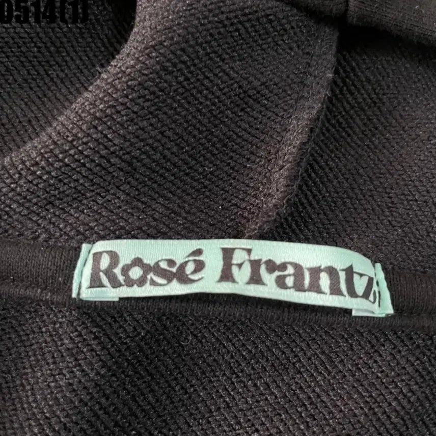 [BUNJANG] Rose Frantz Black Hooded Zip-Up Jacket / Rose Frantz블랙 후드 집업