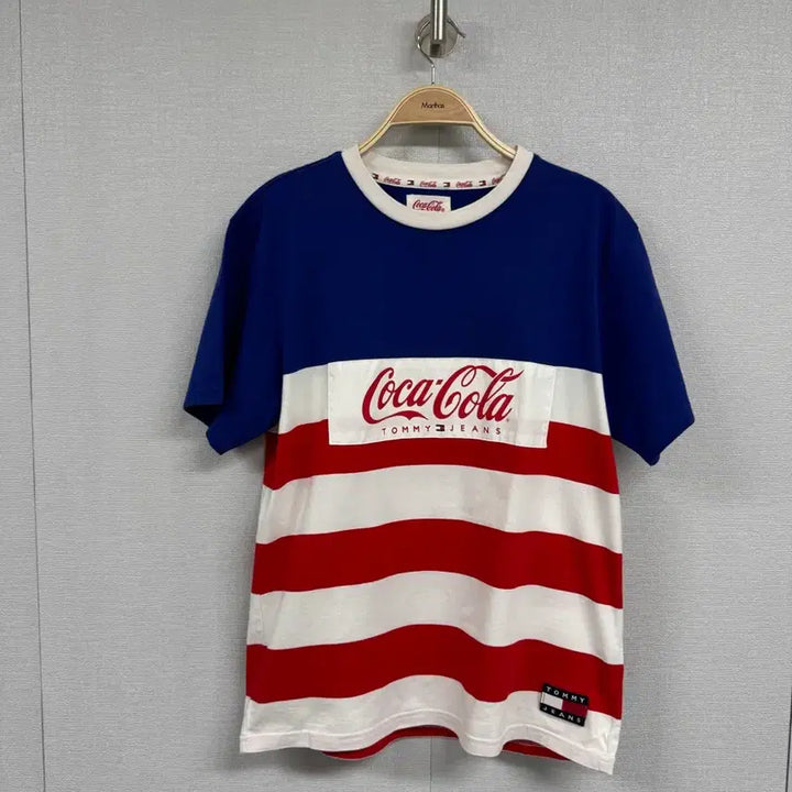 [BUNJANG] Coca-Cola x Tommy Jeans T-Shirt / 코카콜라x타미진스 반팔 티셔츠