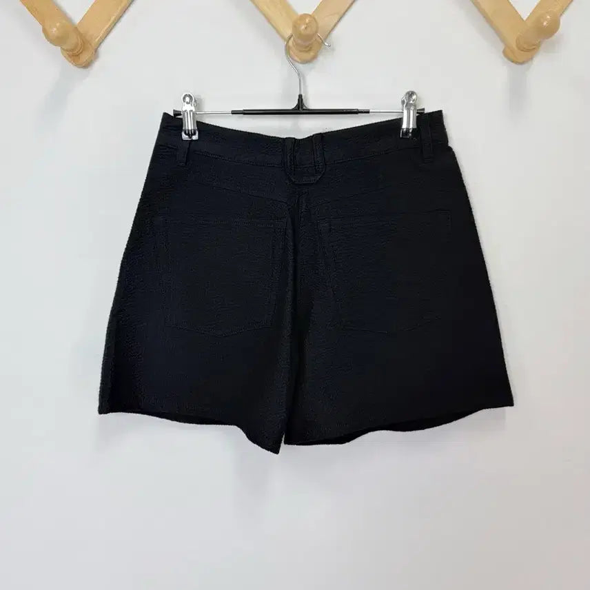 [BUNJANG] COS Black Cotton Textured Shorts / [새상품] 코스 COS 블랙 숏팬츠