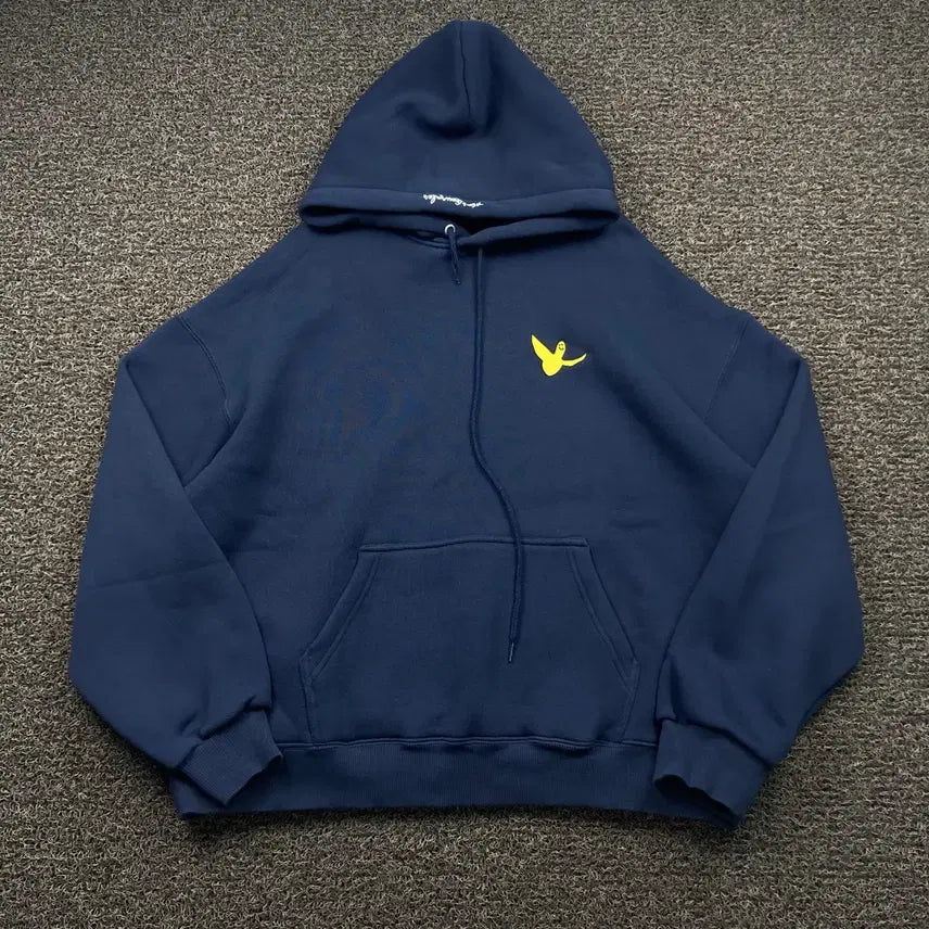 [BUNJANG] What It IsN Navy Hoodie / 와릿이즌 네이비 후드티