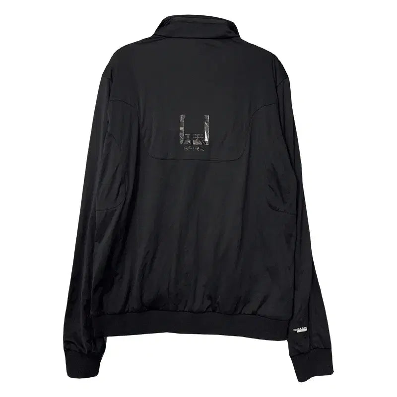 [BUNJANG] Le Coq Sportif Black Logo Performance Zip-Up Jacket M / 르꼬끄 스포츠 블랙 로고 기능성 집업 M