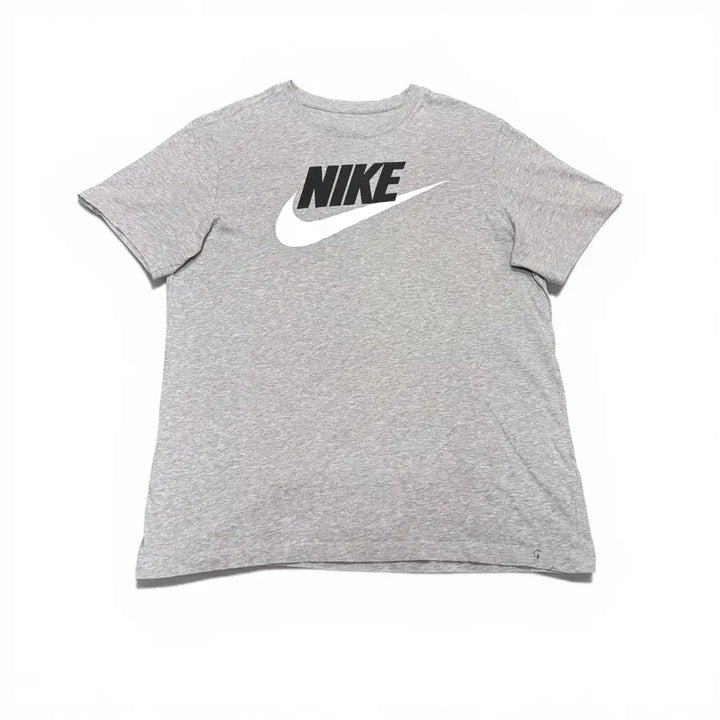 [BUNJANG] Nike Grey Big Logo Short Sleeve T-Shirt (M) / M 나이키 그레이 빅로고 반팔티