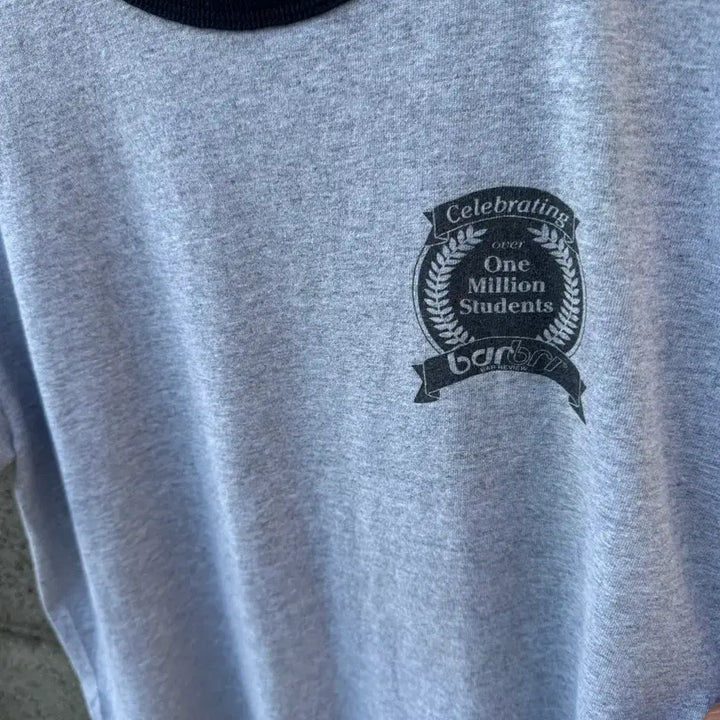 [BUNJANG] Gildan Vintage Printing Ringer T-Shirt (M) / 길단 빈티지 프린팅 링거티 반팔 티셔츠 m
