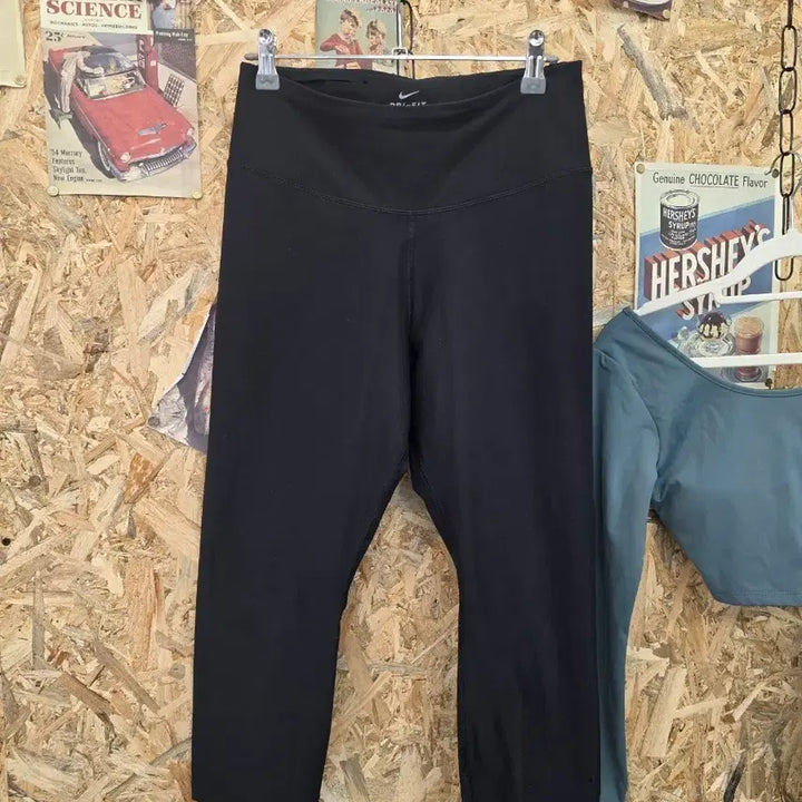 [BUNJANG] Nike Dri-FIT Black 7/10 Length Leggings / 나이키 드라이핏 블랙 7부 레깅스