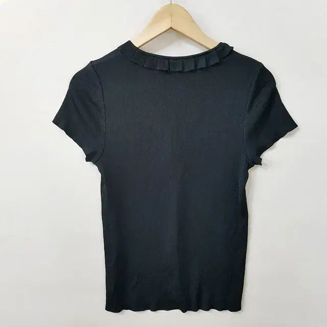 [BUNJANG] Courreges Frill Blouse Black / courreges 꾸레주 프릴 블라우스 블랙