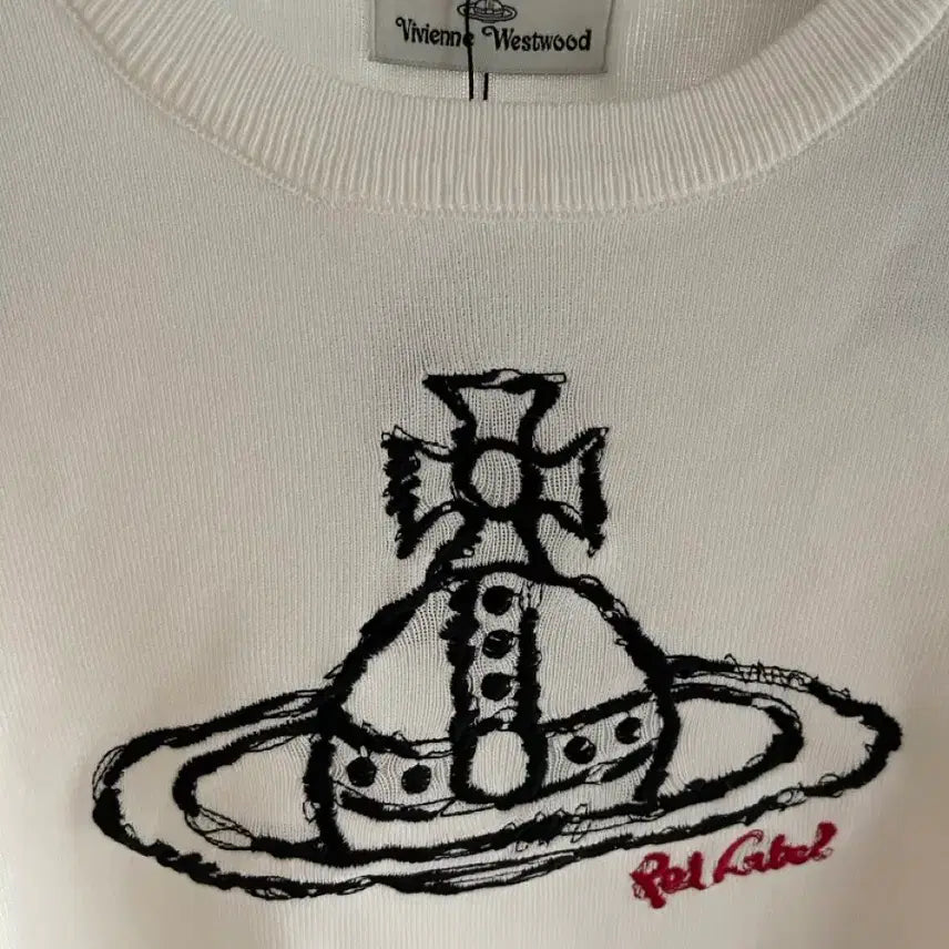 [BUNJANG] Vivienne Half Sleeve Knit - White / [새상품]비비안 반팔 니트