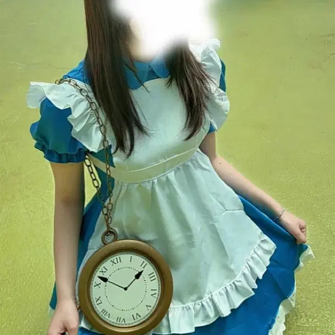 [BUNJANG] Alice School Uniform Cosplay Full Set / 앨리스 졸사 풀셋 판매