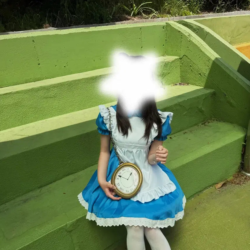 [BUNJANG] Alice School Uniform Cosplay Full Set / 앨리스 졸사 풀셋 판매