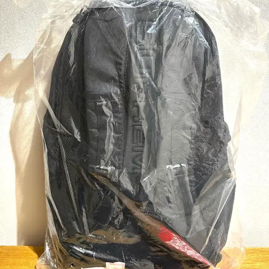 [BUNJANG] Supreme Backpack Black 23FW / 슈프림 백팩 블랙 - 23FW