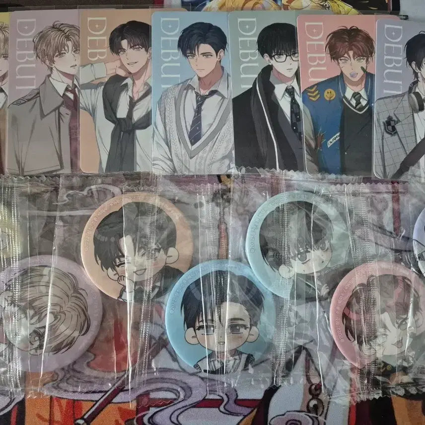 [BUNJANG] The Greatest Love We Can Die For Debut Debut Pop-Up Photocard &amp; Badge Bundle Set / 데못죽 팝업 포토카드 뱃지 테스타 일괄
