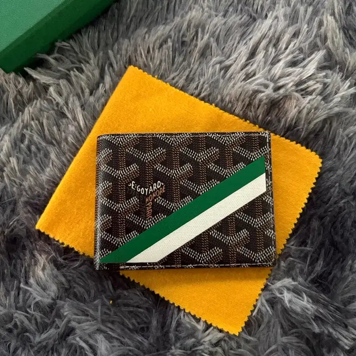 [BUNJANG] Goyard Marquage Bifold Wallet Black Tan / [새상품급/단품] 고야드 마카쥬 반지갑