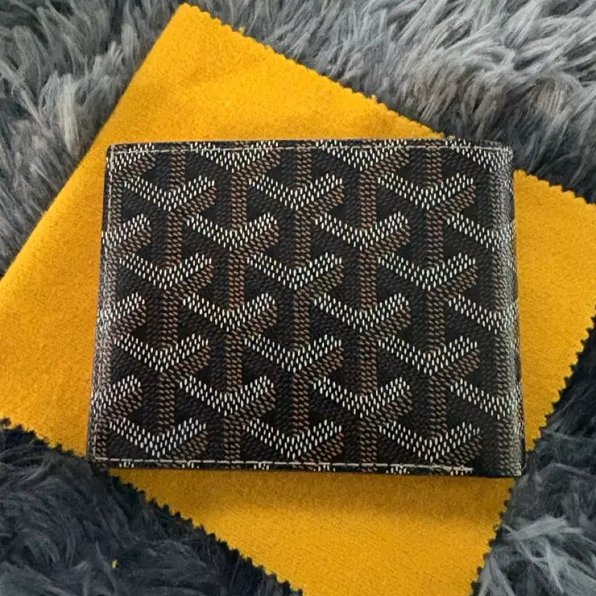 [BUNJANG] Goyard Marquage Bifold Wallet Black Tan / [새상품급/단품] 고야드 마카쥬 반지갑