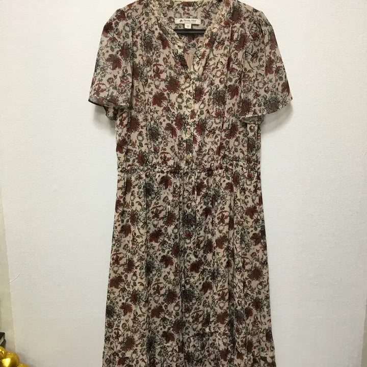 [SOLD OUT] 써스데이아일랜드 플라워 롱원피스