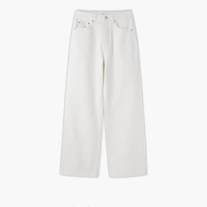 [BUNJANG] Shop Hour Dave Stitch Wide Denim Pants M / 샵아워 데이브 스티치 와이드 데님 PT m