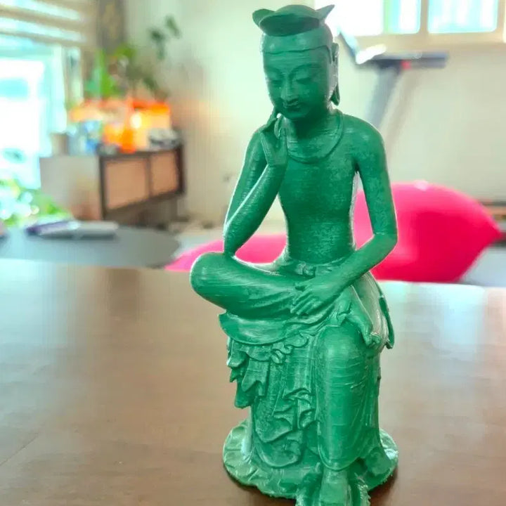 [BUNJANG] Bronze Meditating Buddha Statue / 반가사유상 청동색