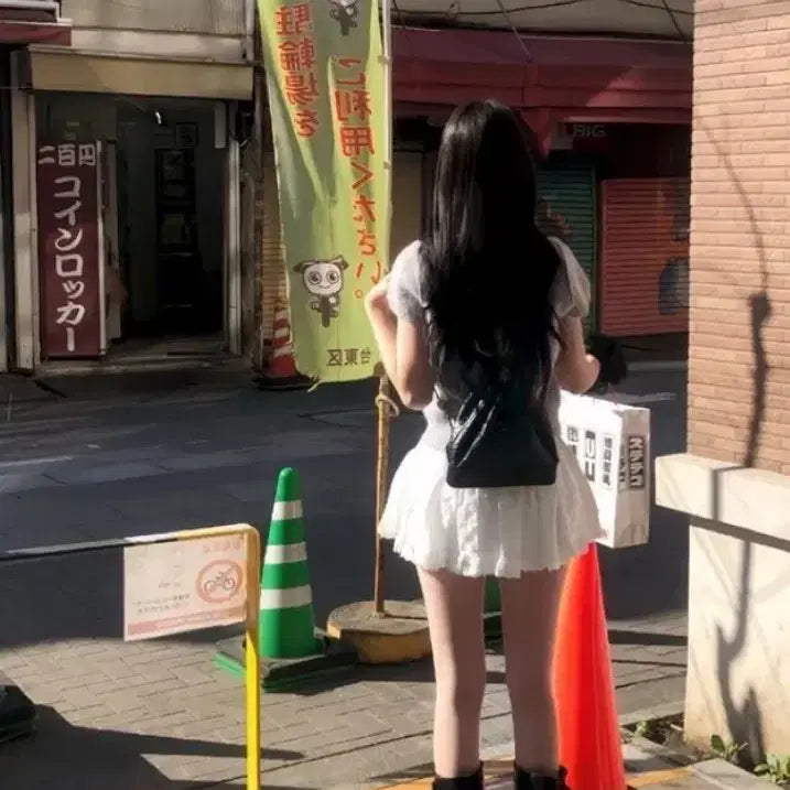 [BUNJANG] Avely Frill Mini Skirt / 에이블리 프릴 스커트
