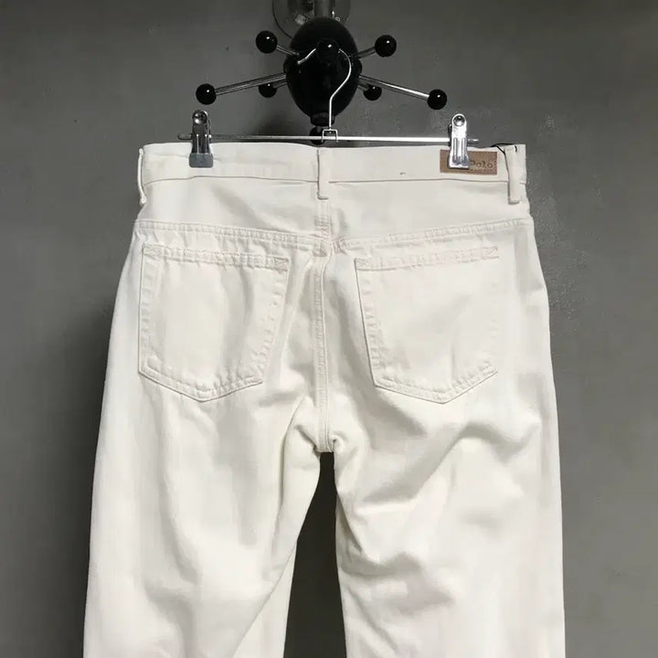 [BUNJANG] Polo Ralph Lauren White Denim Pants (W27) / 폴로 랄프로렌 화이트 데님 팬츠 27(W)