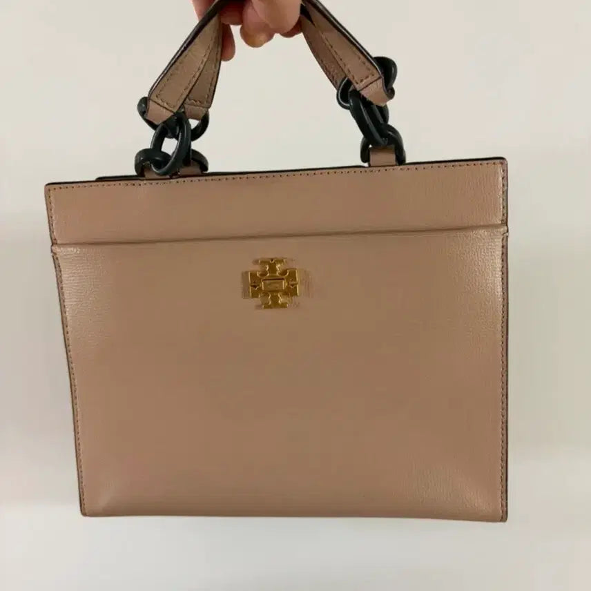 [BUNJANG] Tory Burch Beige Leather Daily Bag / 토리버치 가방