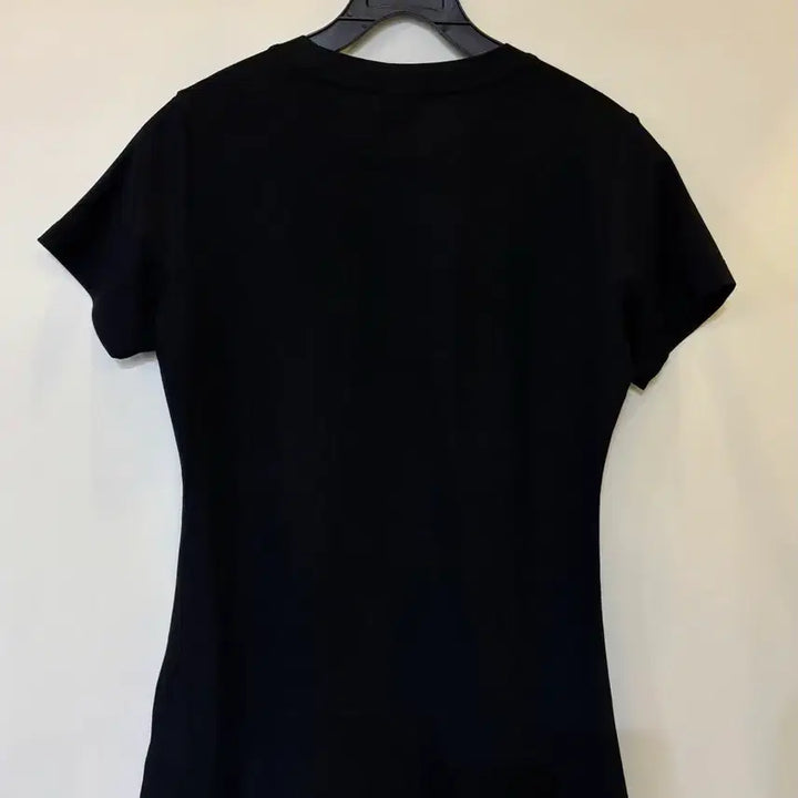 [BUNJANG] Spider Black Short Sleeve T-Shirt S / 스파이더 블랙 옆선 포인트 반팔티 S