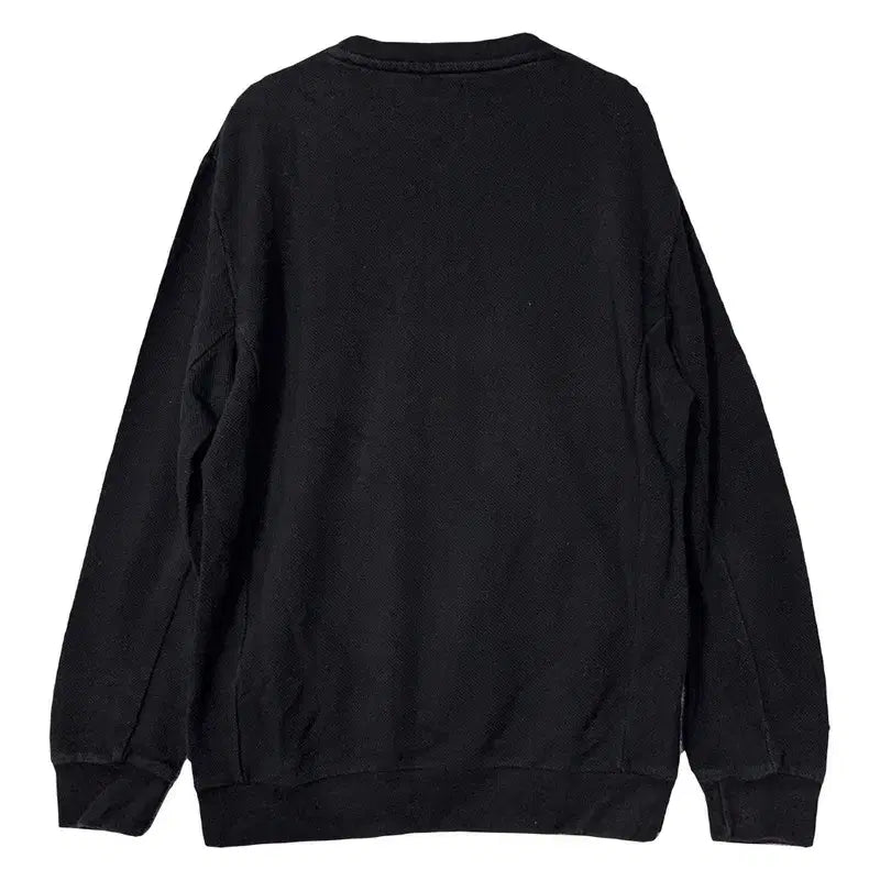 [BUNJANG] ZARA Black Plain Casual Sweatshirt M / 자라 블랙 무지 캐주얼 맨투맨 M