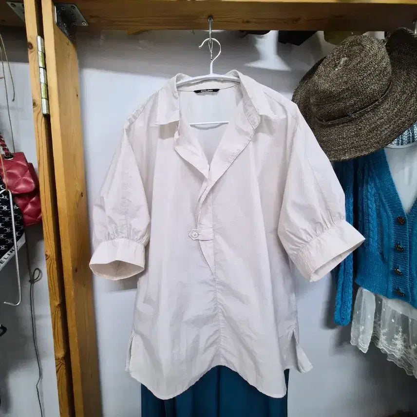 [BUNJANG] Marie Claire Balloon Blouse Top &amp; The I&