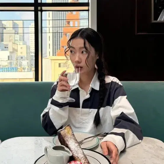 [BUNJANG] JW Anderson x Uniqlo Rugby Shirt / jw앤더슨 x 유니클로 럭비티 폴로셔츠